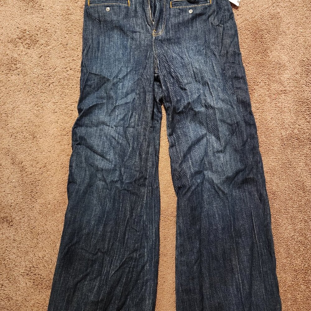 Anthropologie pilcro wide leg jeans
